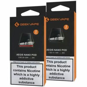 GEEK VAPE AEGIS NANO REPLACEMENT PODS – 2pcs/Pack