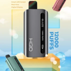 HQD Glaze 12000 Puffs 5% Disposable