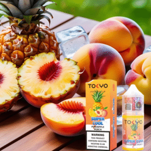 Tokyo Super Cool – Pineapple Peach Saltnic